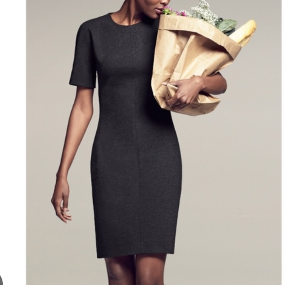 MM Lafleur Iris Dress size 6 charcoal